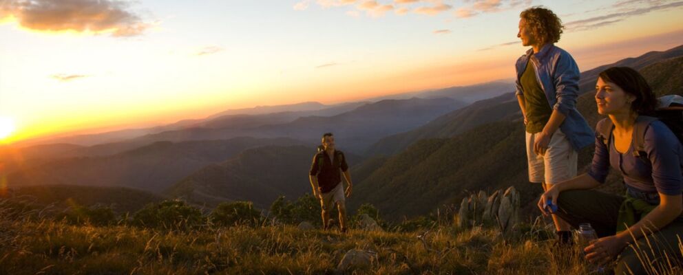 Falls Creek to Mount Hotham Crossing
