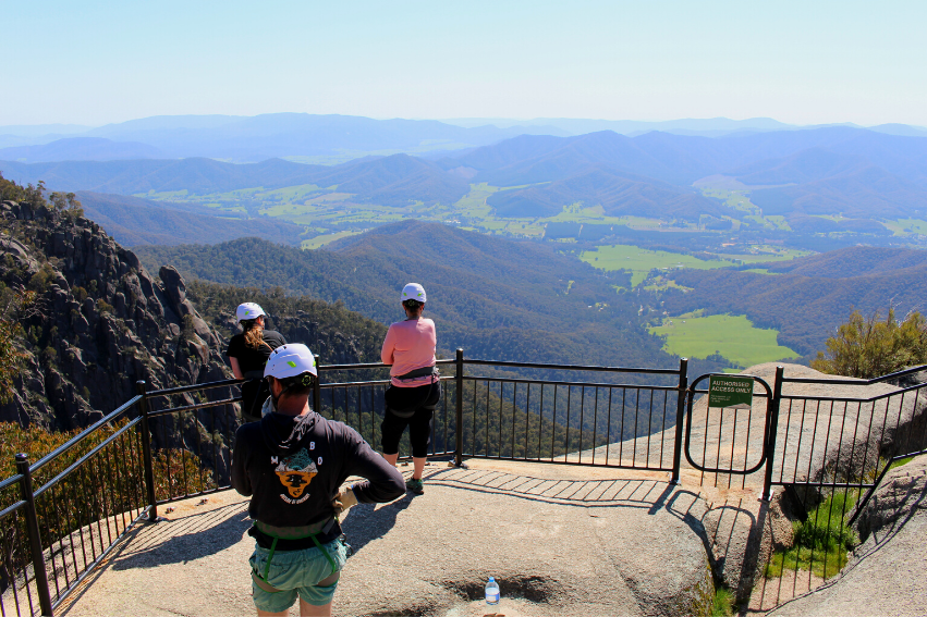 Abseiling Mount Buffalo Victoria