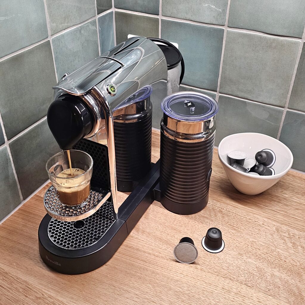 Honeybird Coffee Pods at Alpine Valley Getaways properties