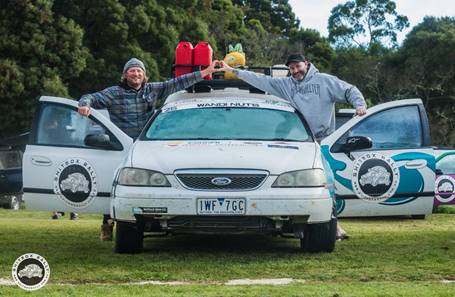 Team Punka Nuts and the Shitbox Rally 2026