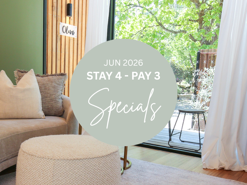 2026 Stay 4 Pay 3 Specials for June with Alpine Valley Getaways