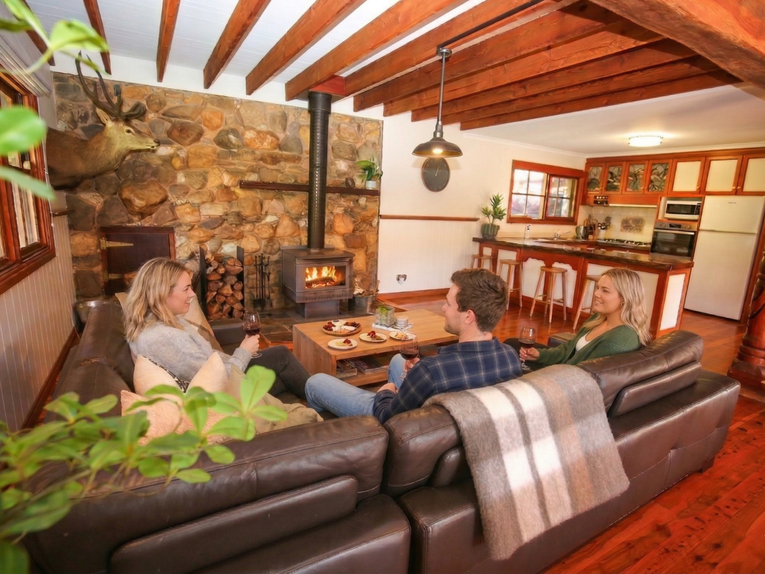Fireplaces with Alpine Valley Getaways (1)