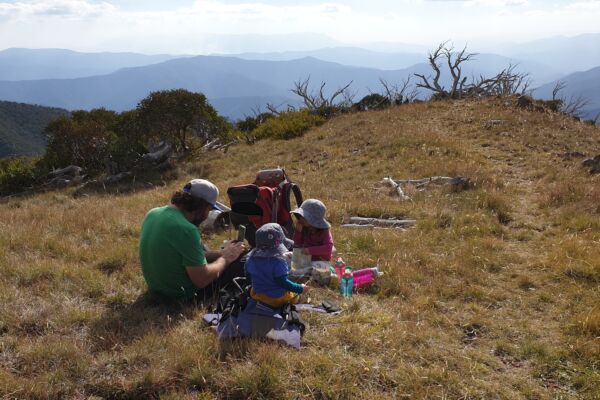 Family Alpine Picnic